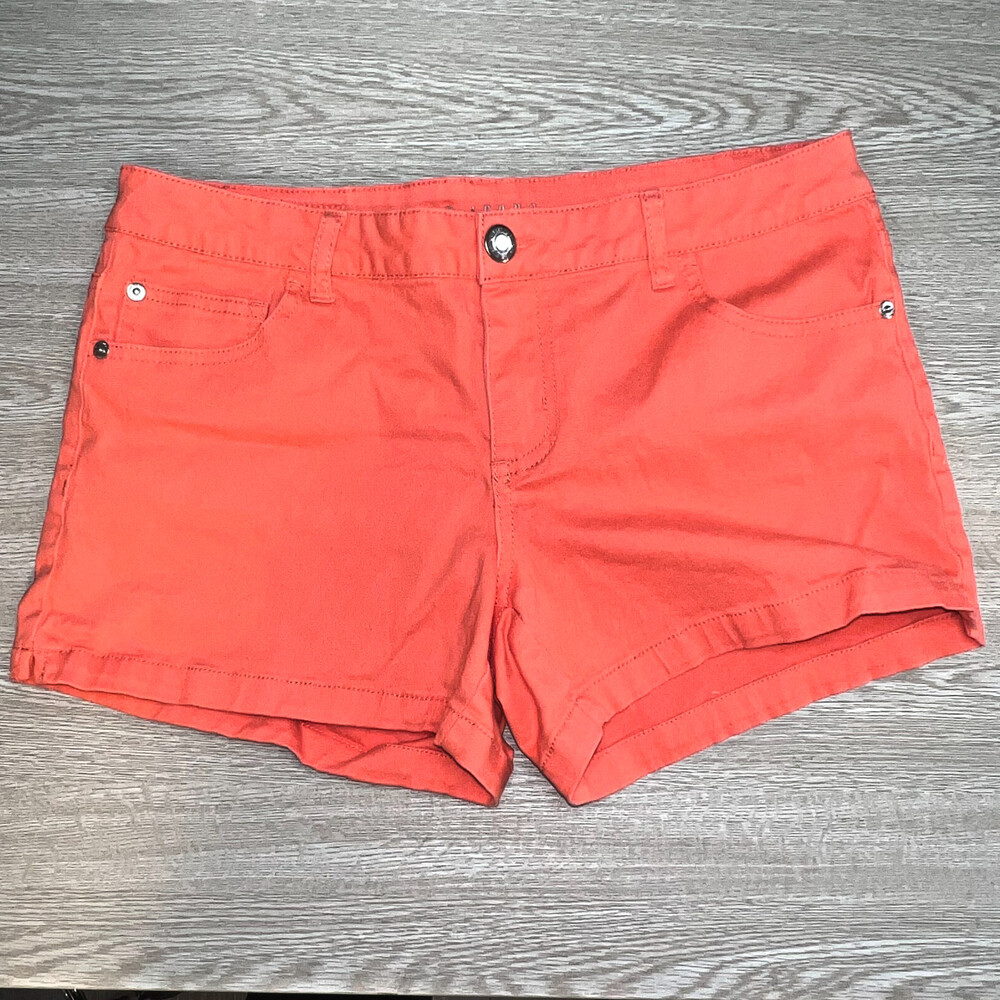 CP Jeans Short Shorts Size 11 Junior's Women's Coral Pink Peach